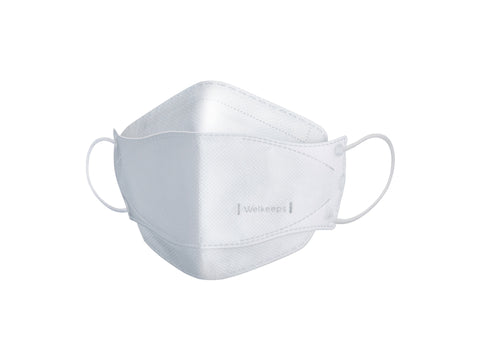 WellKips Yellow Dust Mask Large KF94, 25 pieces, 1 piece