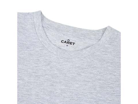 Carat Unisex 26 Male Round Short Sleeve Tee