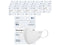 Aer Standard Basic Health Mask White Medium KF94, 1EA, 50EA