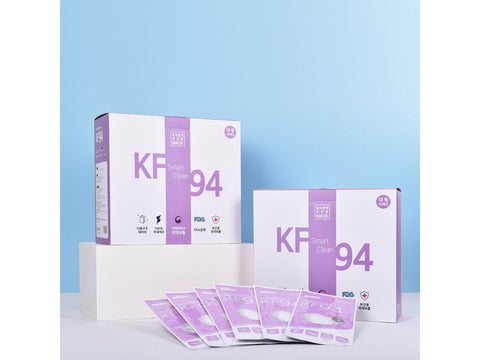 Smart Clean KF94 Yellow Dust Prevention Mask Large 50 pieces Individual packaging, 1 piece, 50 pieces